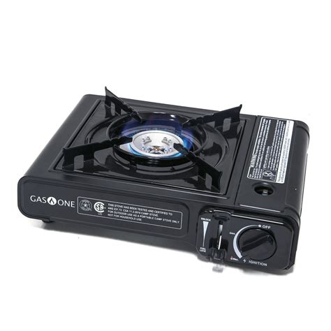 portable stove nearby